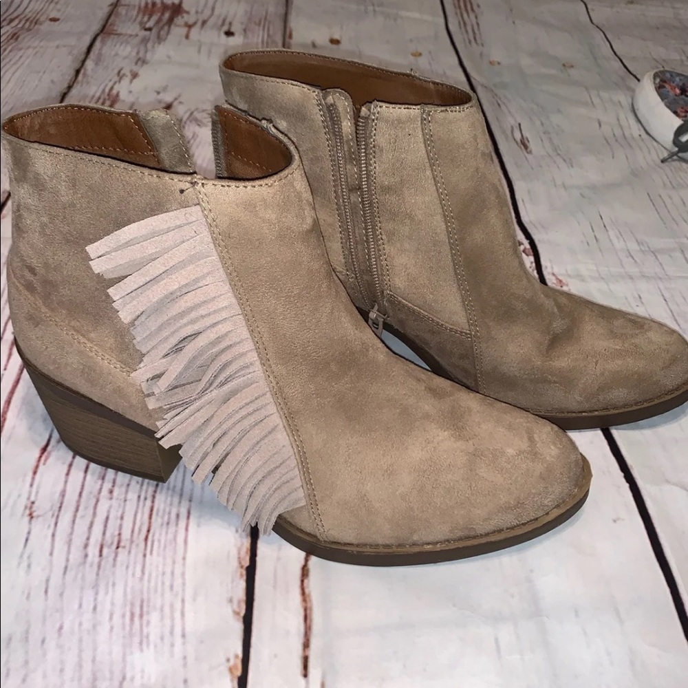 Mossimo Fringe Booties